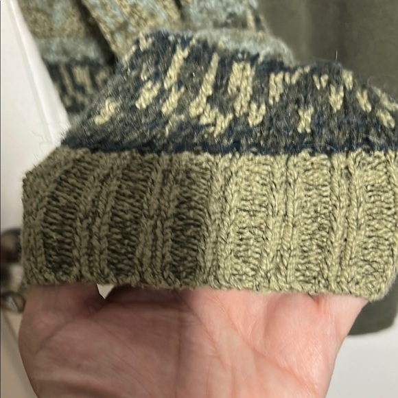 Free People Green Relaxed Long Sleeve Sweatshirt - Picture 3 of 9